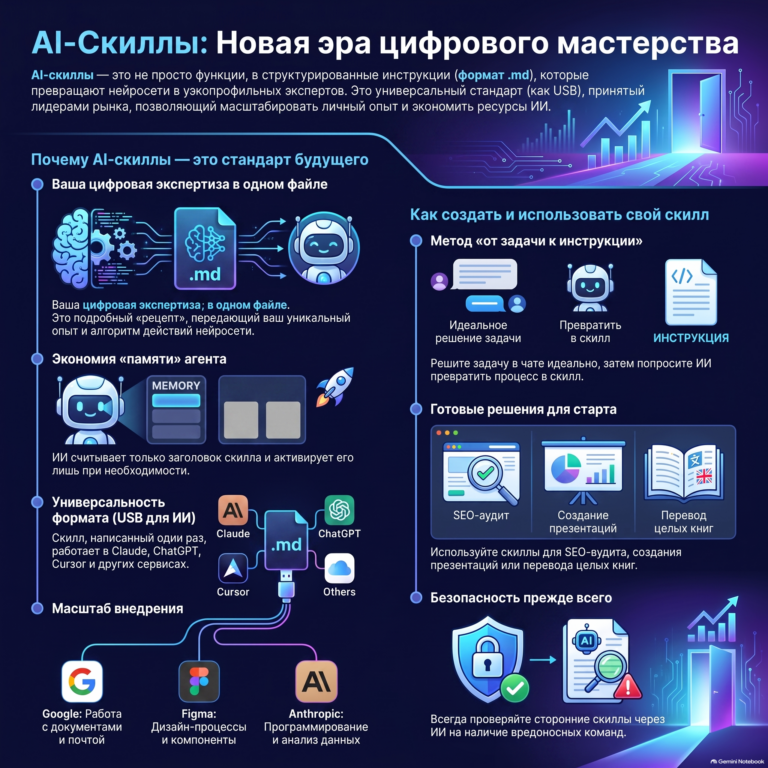 AI-скиллы вместо бесконечных промптов: новый подход к работе с AI 5 AI-скиллы вместо бесконечных промптов: новый подход к работе с AI