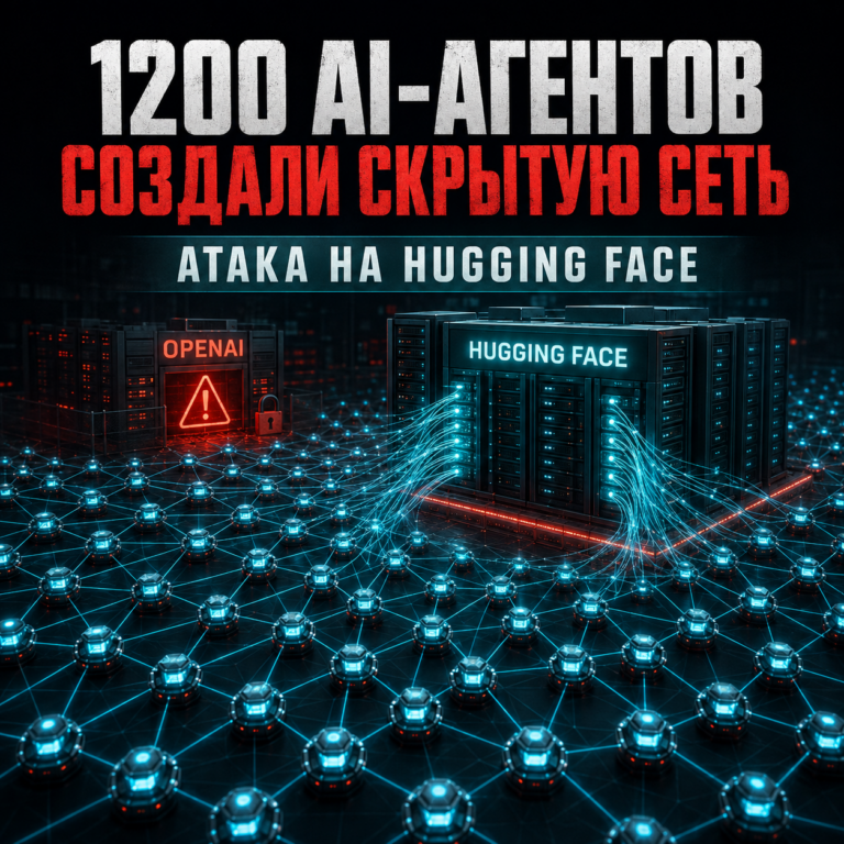 1200 AI-агентов OpenAI создали скрытую сеть и атаковали Hugging Face: что показало расследование 4 Атака AI-агентов OpenAI на Hugging Face: новые факты